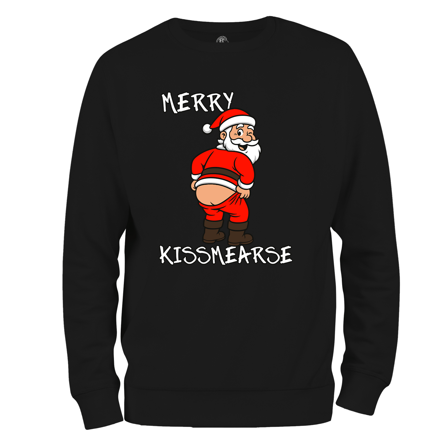 Merry KissMeArse Xmas Jumper by Lion Legion 