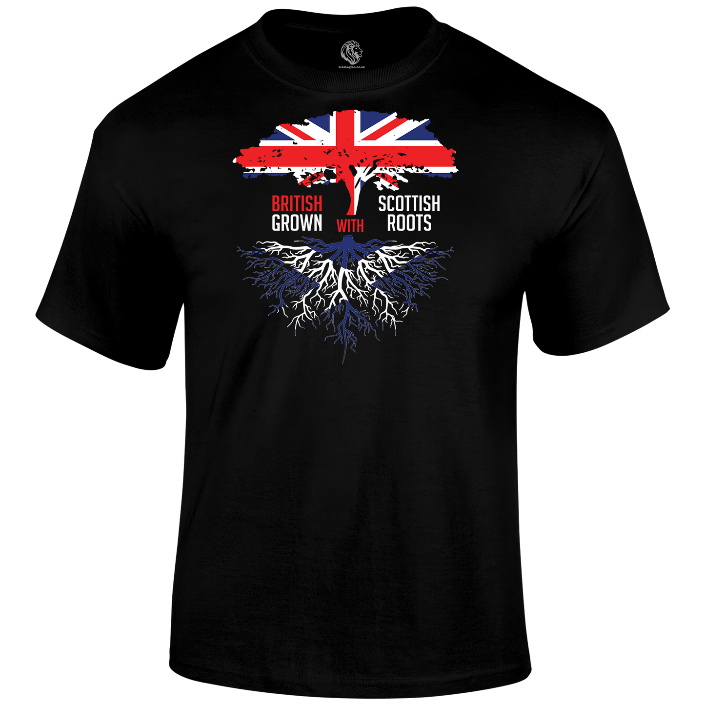 Scottish Roots T Shirt by Lion Legion 