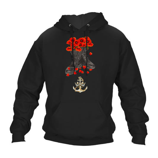 RN Poppy Boots Hoodie