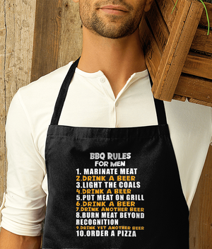 BBQ Rules Premier Cotton Apron