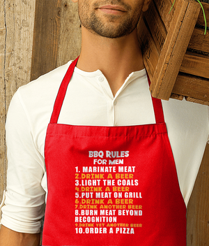 BBQ Rules Premier Cotton Apron