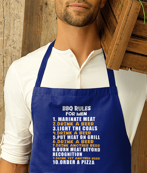 BBQ Rules Premier Cotton Apron