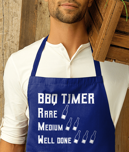 BBQ Timer Premier Cotton Apron