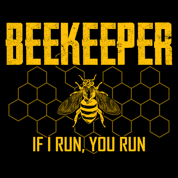 Funny T Shirt Beekeeper Running