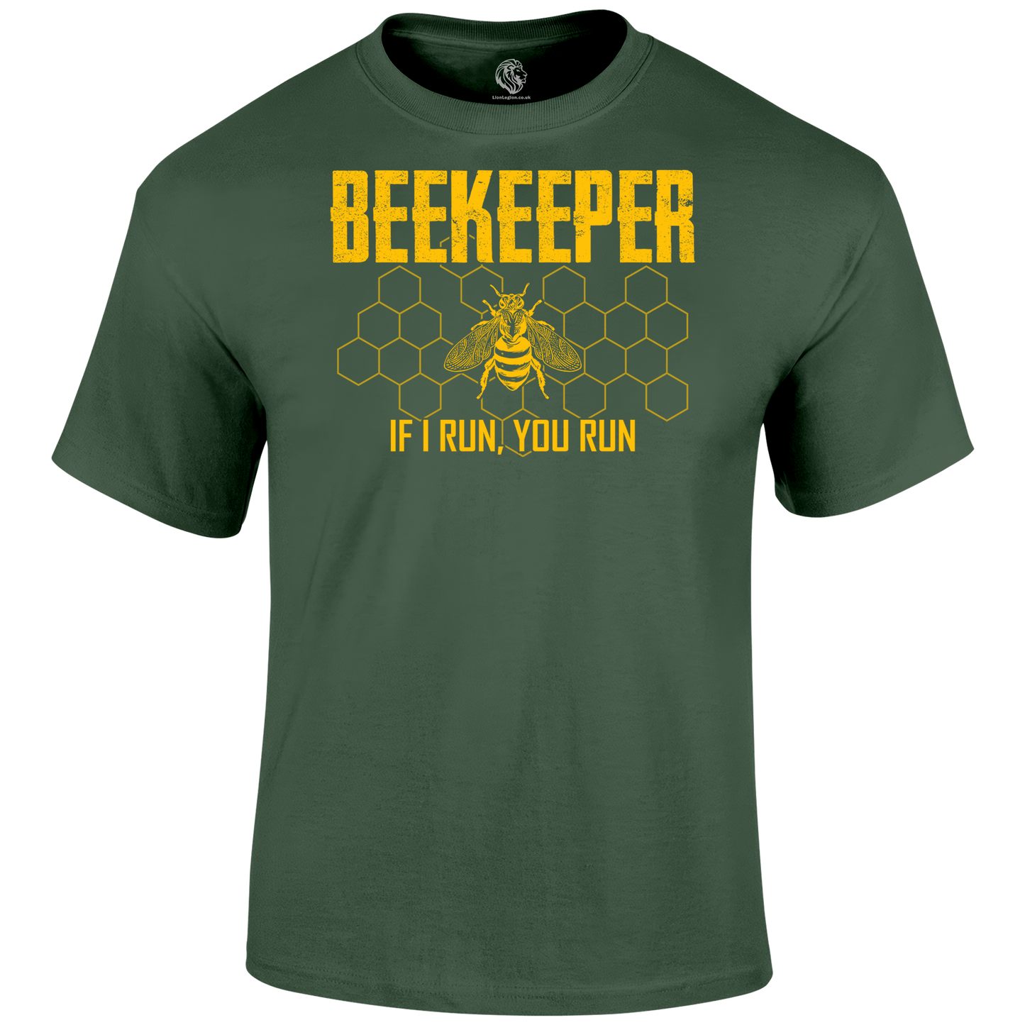 Funny T Shirt Beekeeper Running