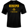 Funny T Shirt Beekeeper Running