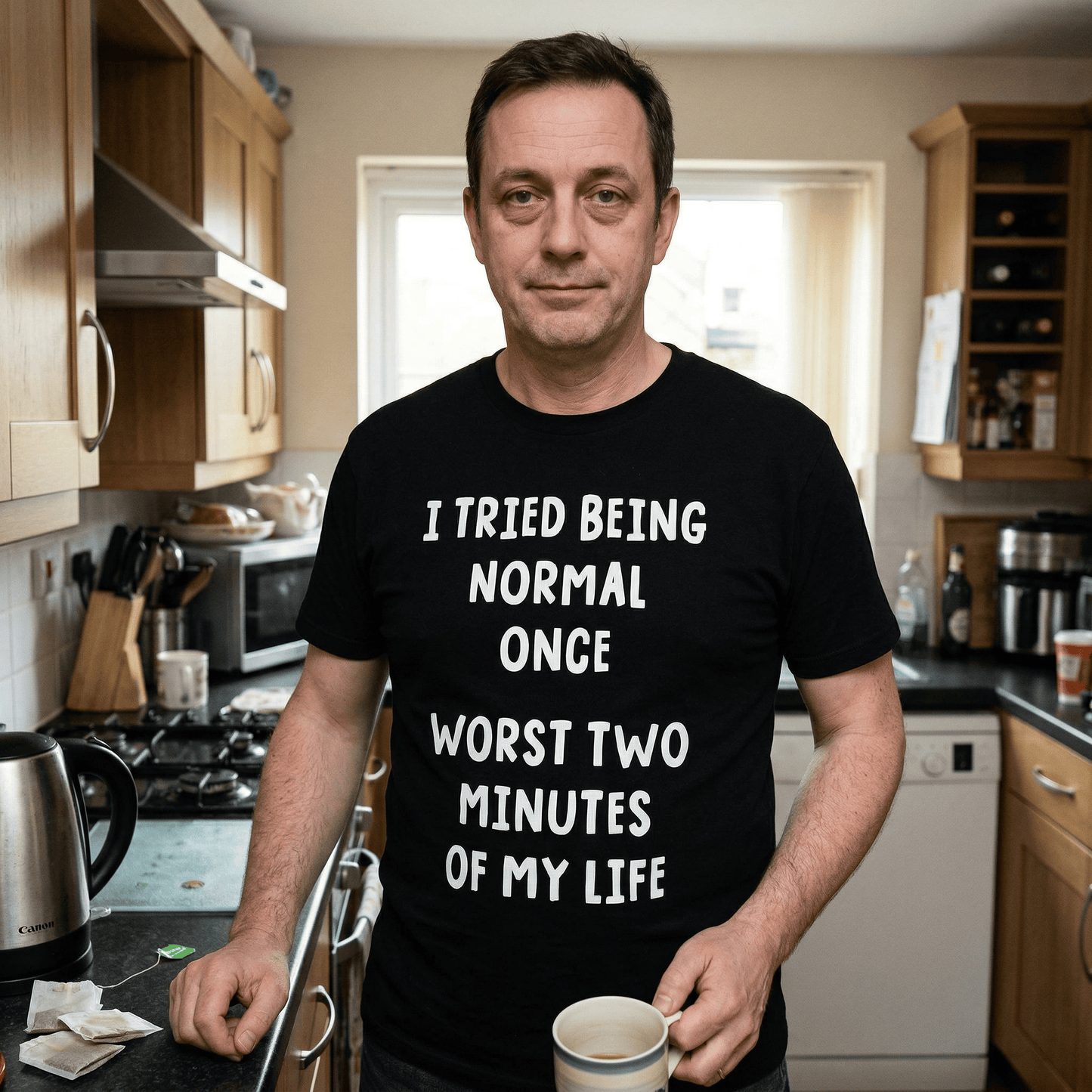 Being Normal Funny T Shirt by Lion Legion 