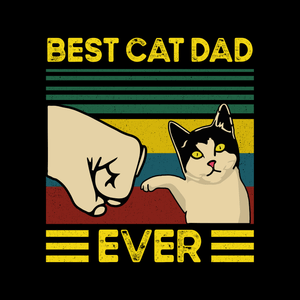 Best Cat Dad T Shirt