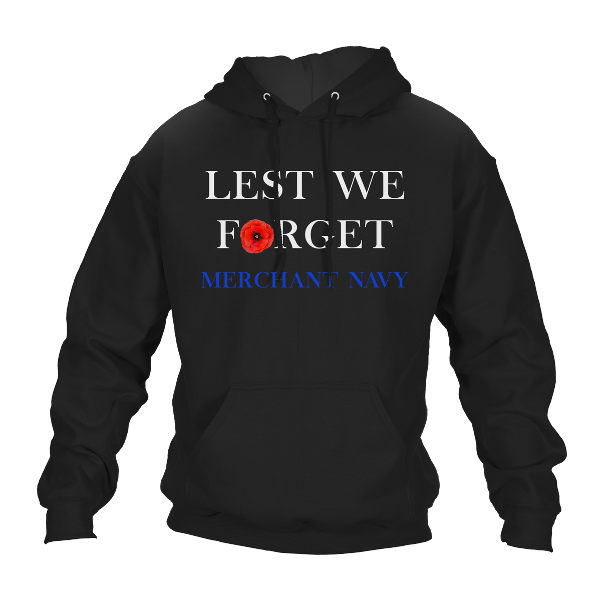 Merchant Navy Lest We Forget Hoodie