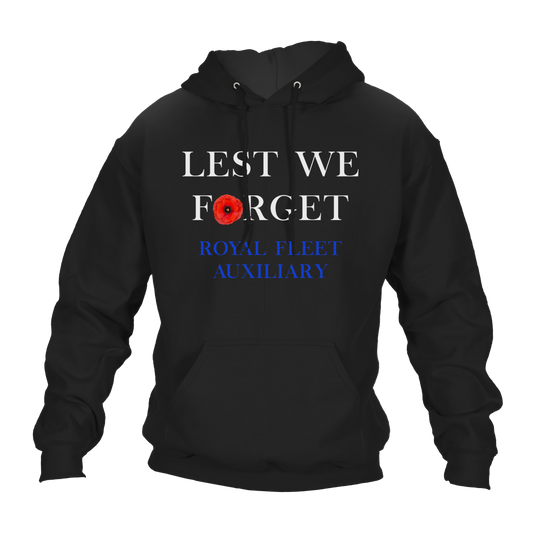 Royal Fleet Auxiliary Lest We Forget Hoodie