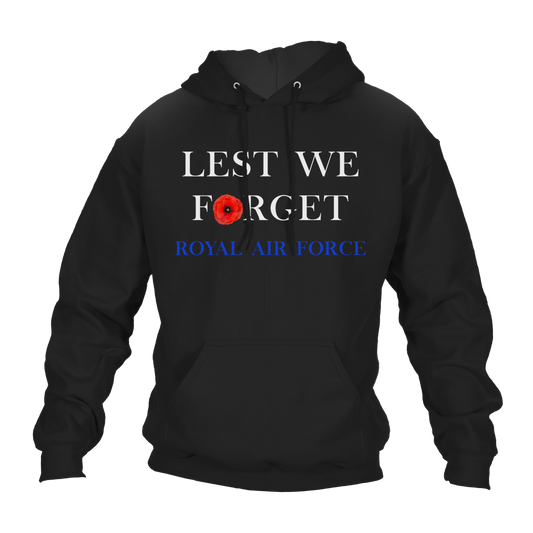 Royal Air Force Lest We Forget Hoodie
