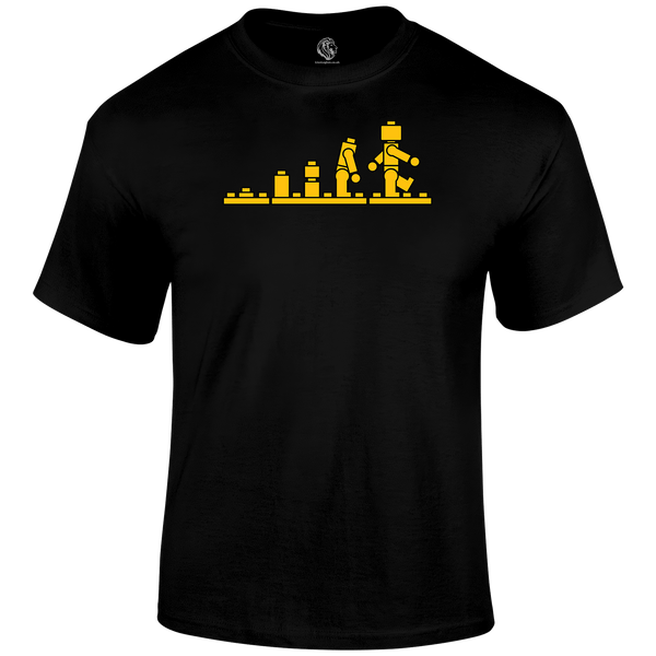 Evolution Blocks T Shirt by Lion Legion 