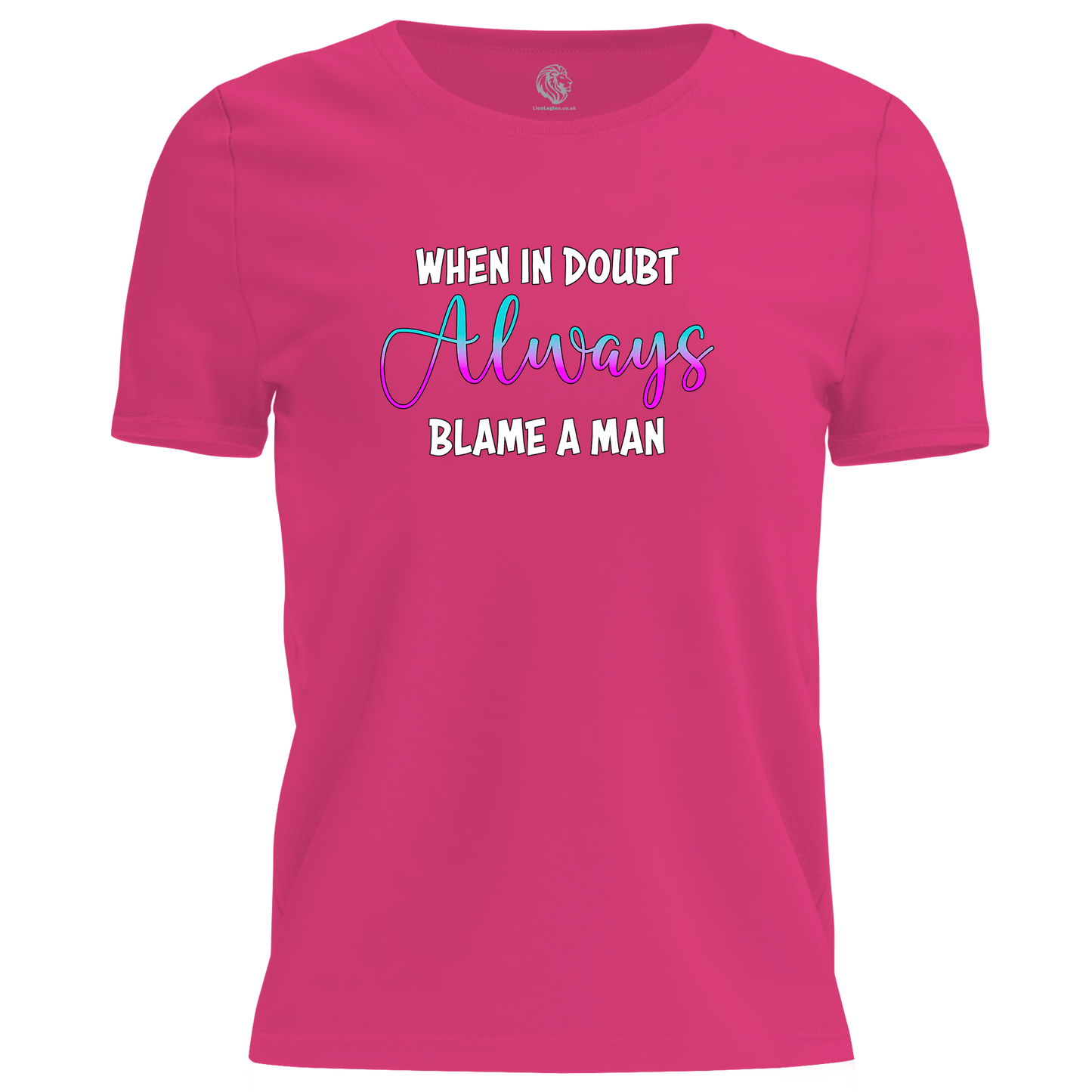 Blame A Man T Shirt
