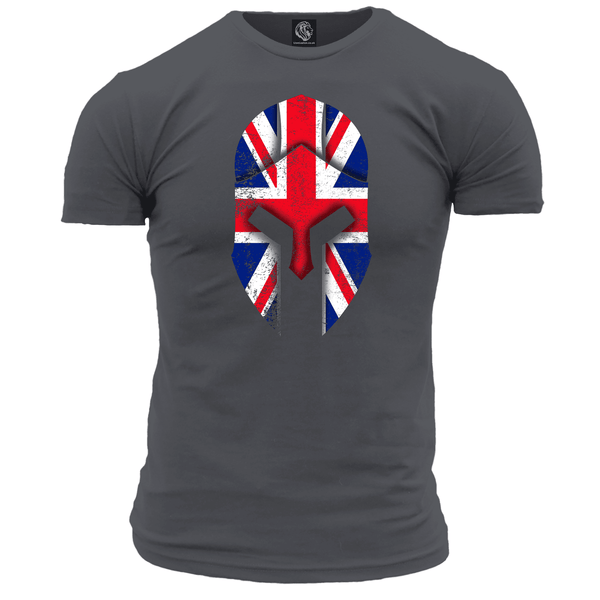 British Spartan Helmet Unisex T Shirt