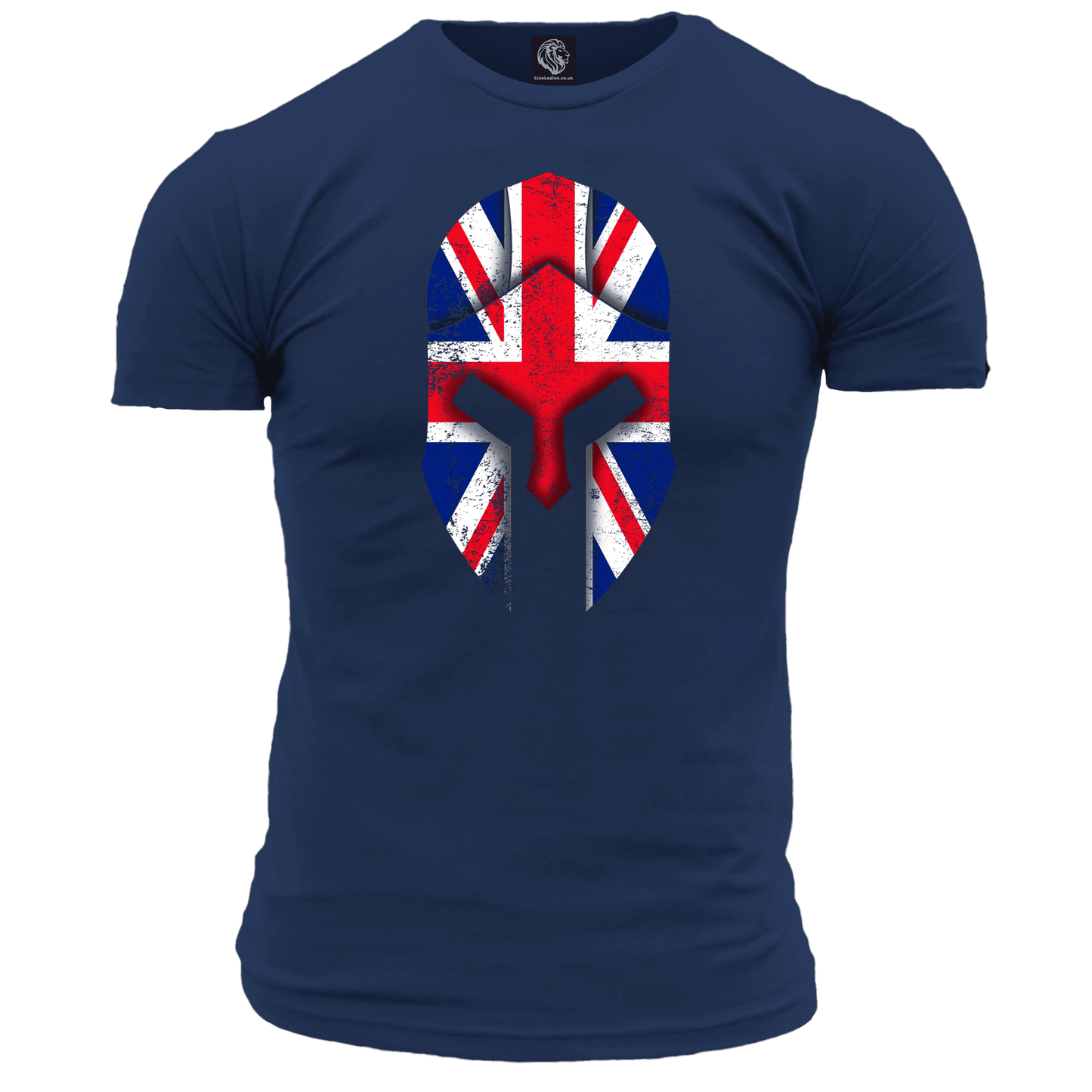 British Spartan Helmet T Shirt