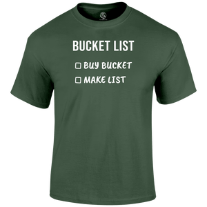 Bucket List T Shirt