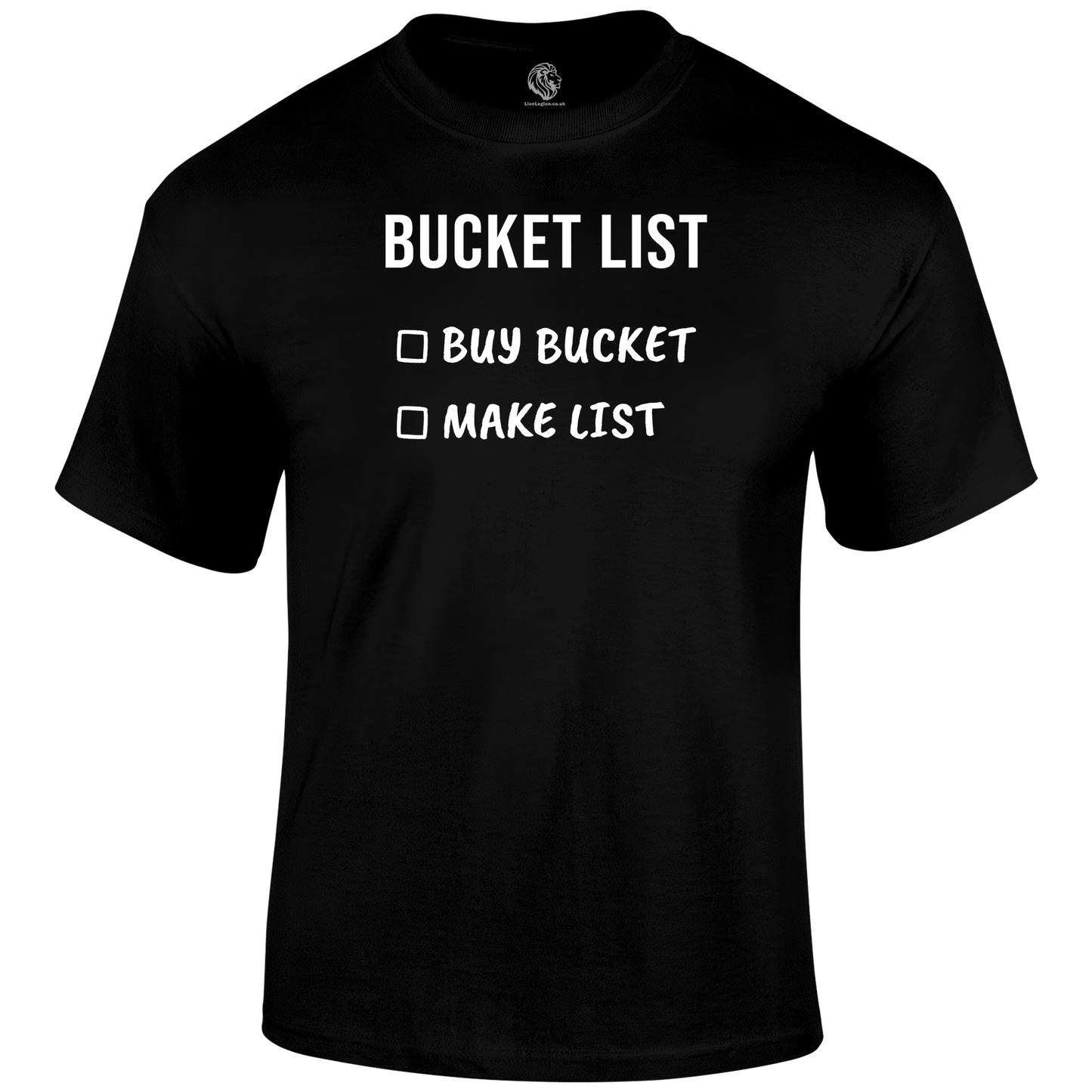 Bucket List T Shirt