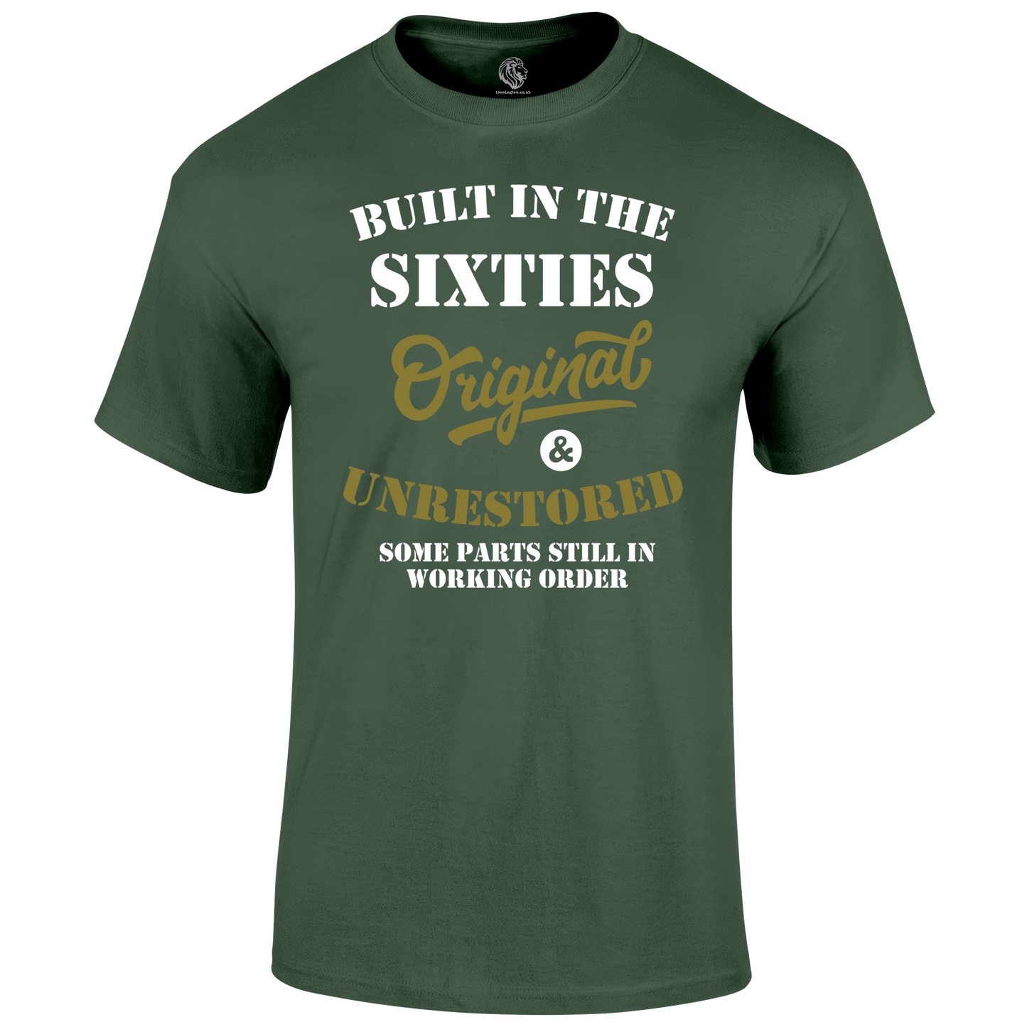 Built In The 60's T Shirt