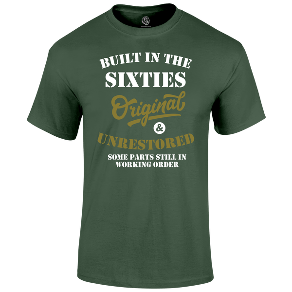 Built In The 60's T Shirt