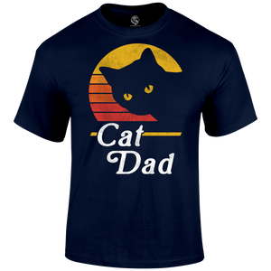 Cat Dad Funny T Shirt for a Feline Father