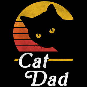 Cat Dad T Shirt