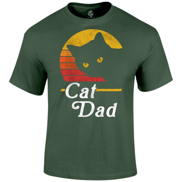 Cat Dad T Shirt