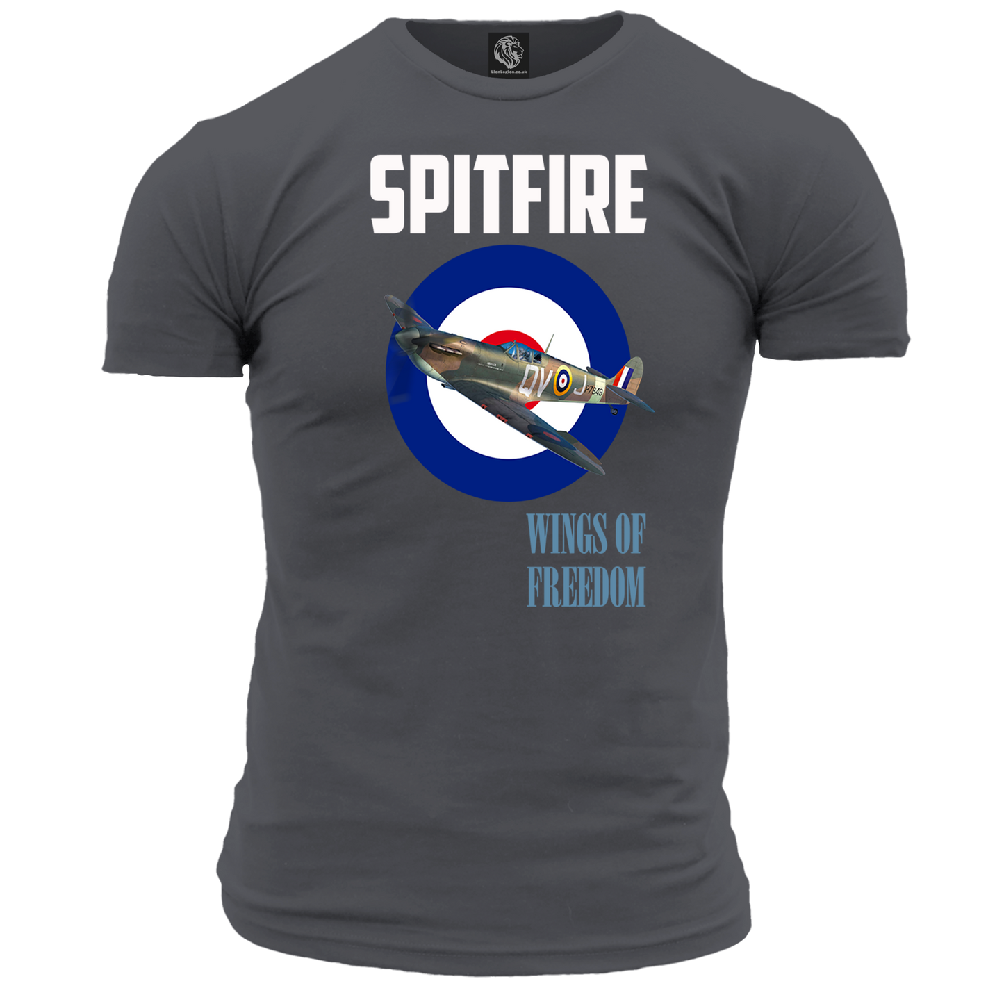 Spitfire Wings Of Freedom T Shirt