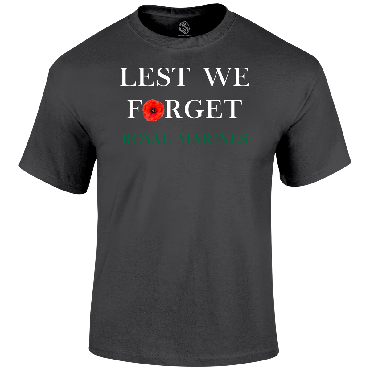 Royal Marines Lest We Forget T Shirt
