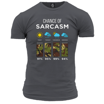 Chance Of Sarcasm Unisex T Shirt