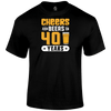 40th Birthday T Shirt Cheers And Beers 40
