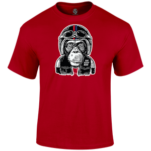 Chimp Rider T Shirt