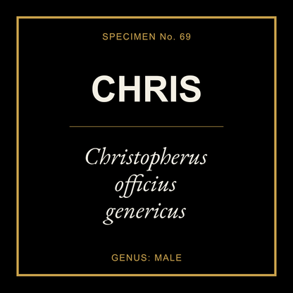 Chris Gift Idea T Shirt