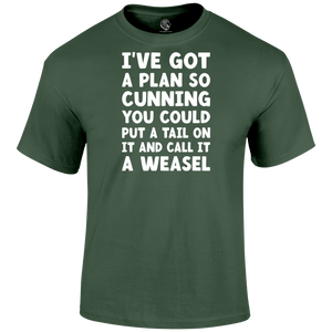 Cunning Plan Funny T Shirt