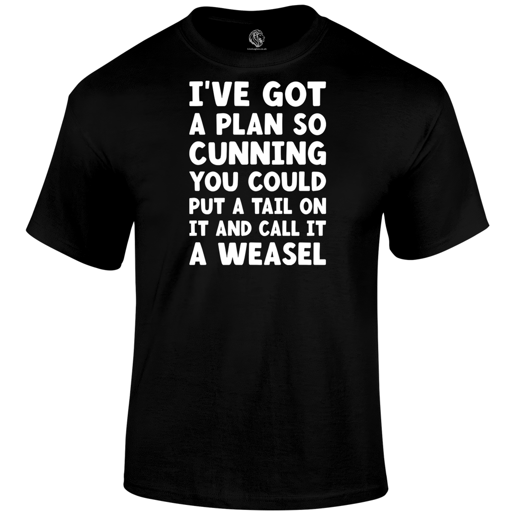 Funny T Shirt Cunning Plan Graphic Tee for All