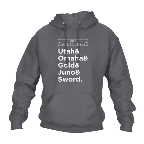 D Day Shirt Beaches 80 Hoodie