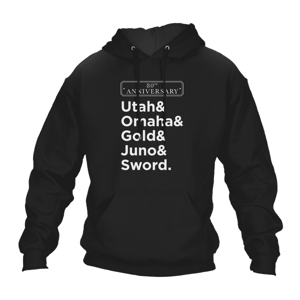 D Day Shirt Beaches 80 Hoodie