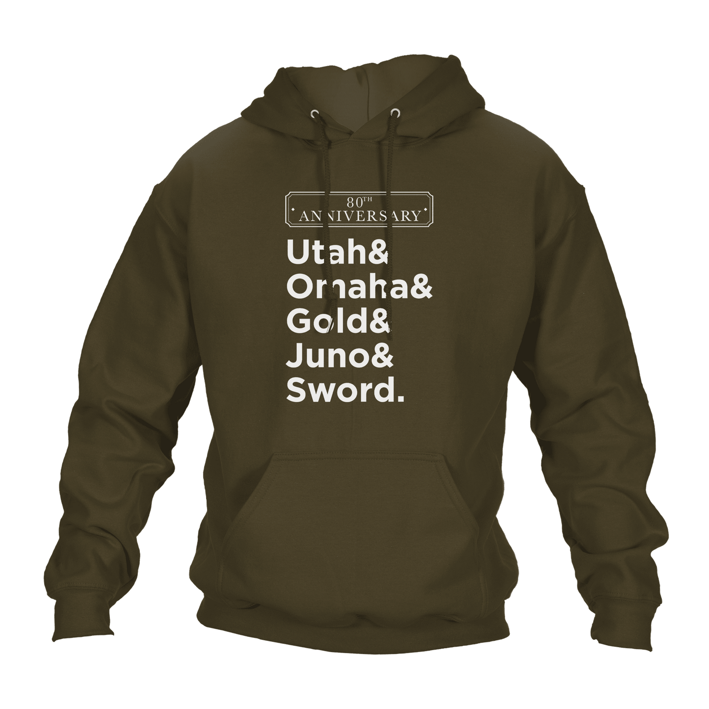 D Day Shirt Beaches 80 Hoodie