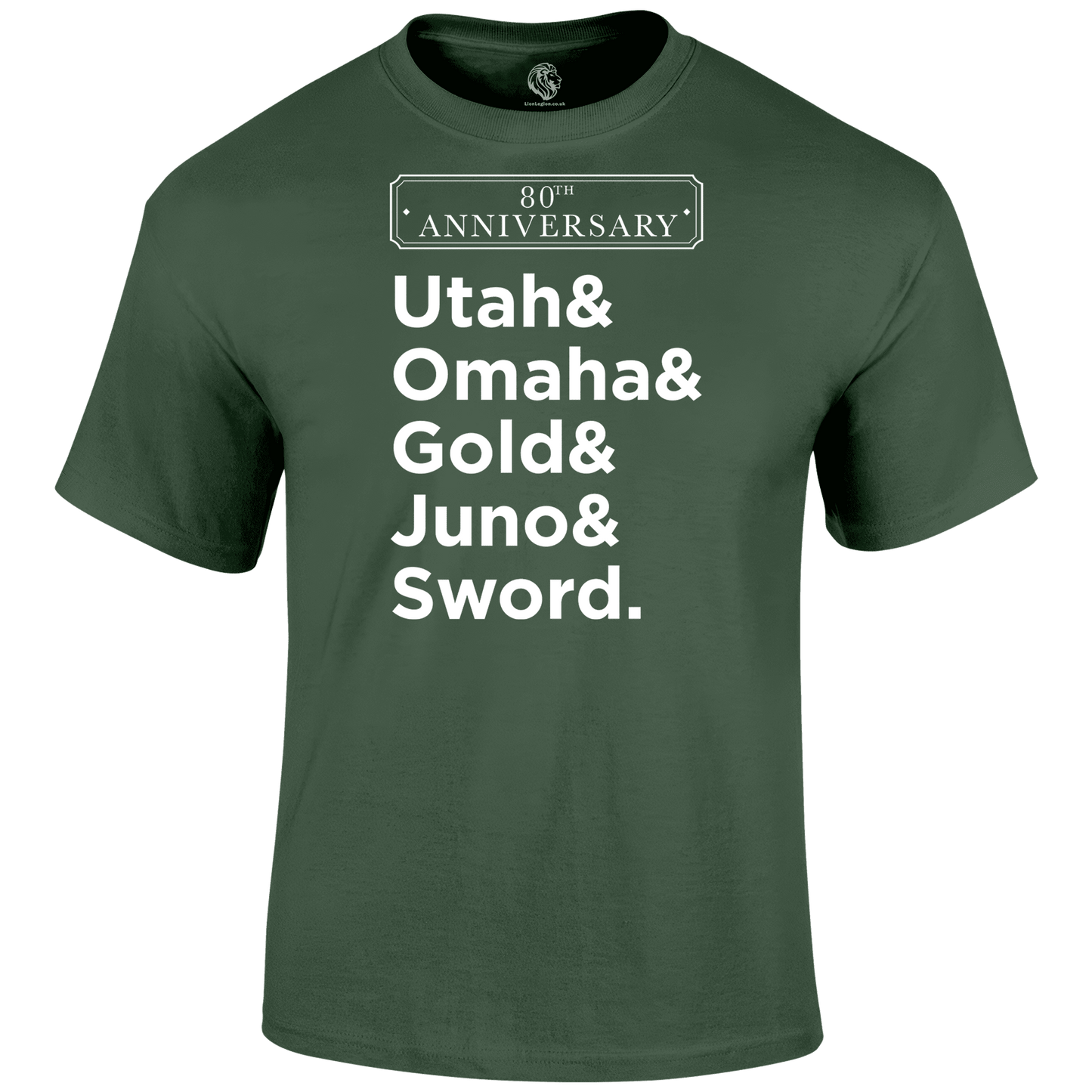 D Day Shirt Beaches 80 T Shirt