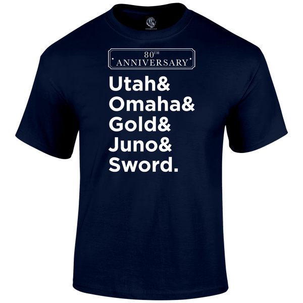 D Day Shirt Beaches 80 T Shirt