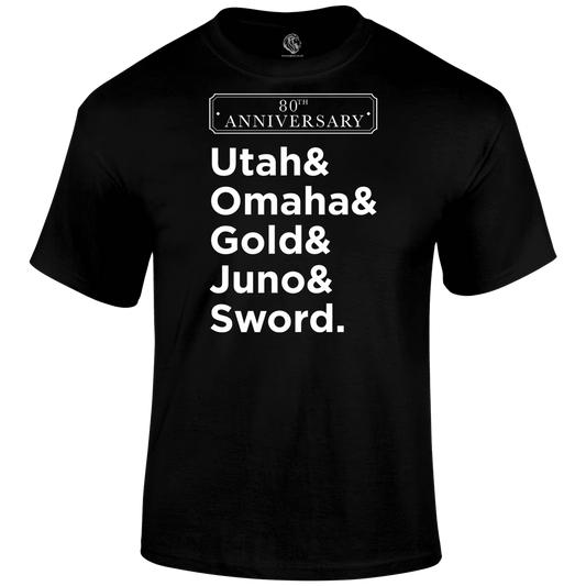 D Day Shirt Beaches 80 T Shirt