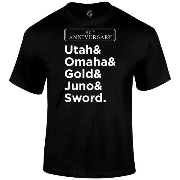 D Day Shirt Beaches 80 T Shirt
