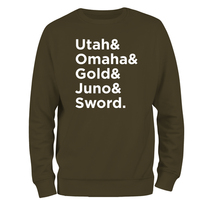 Remembrance Day Sweatshirt D Day Beaches