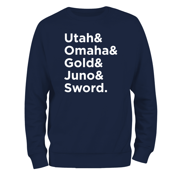 Remembrance Day Sweatshirt D Day Beaches