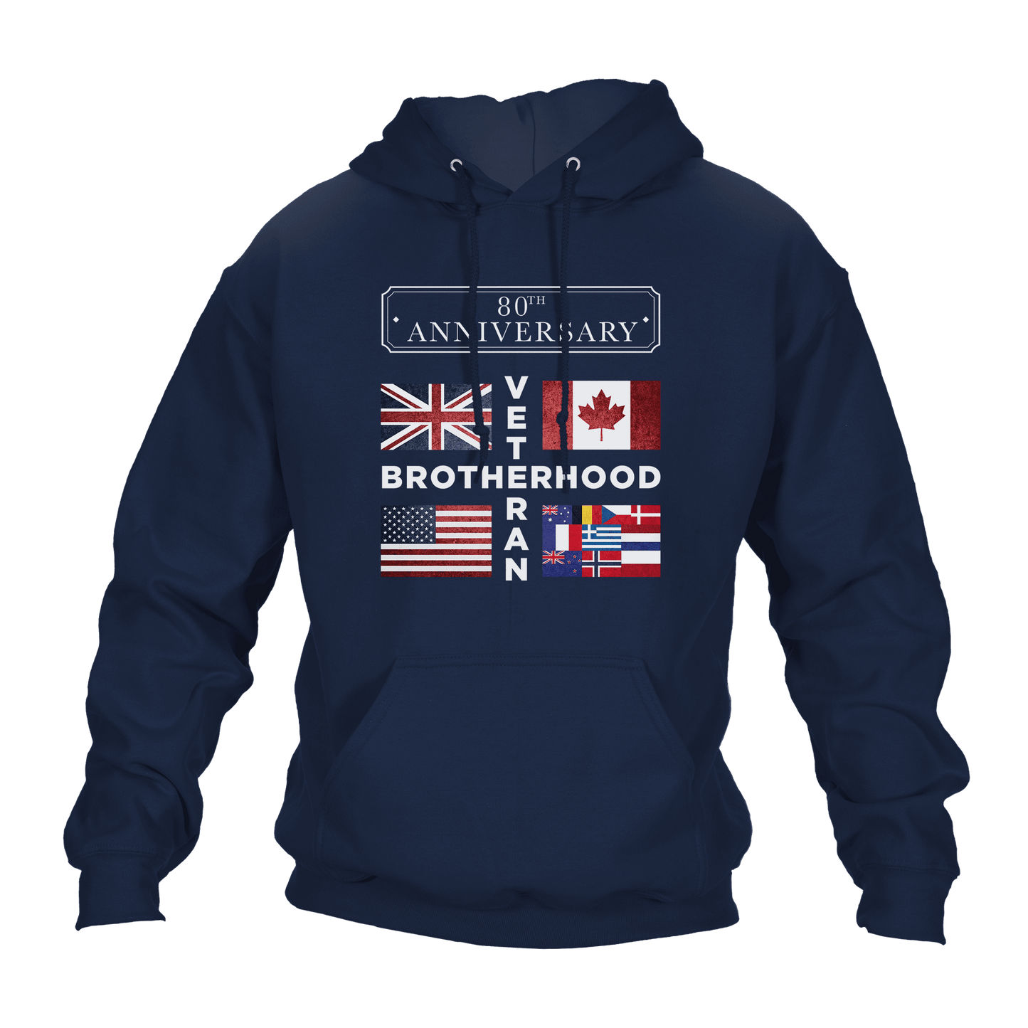 D Day Hoodie Brotherhood 80