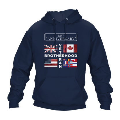 D Day Hoodie Brotherhood 80