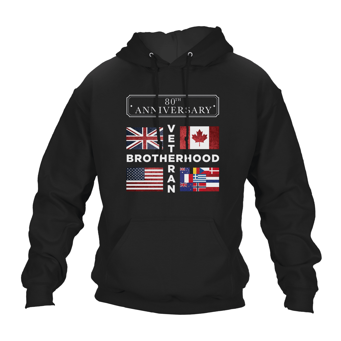 D Day Hoodie Brotherhood 80
