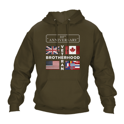 D Day Hoodie Brotherhood 80