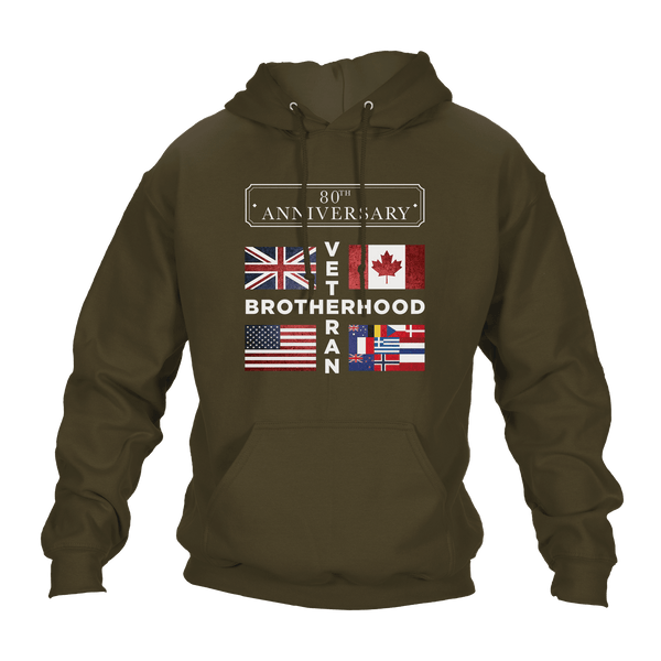 D Day Hoodie Brotherhood 80