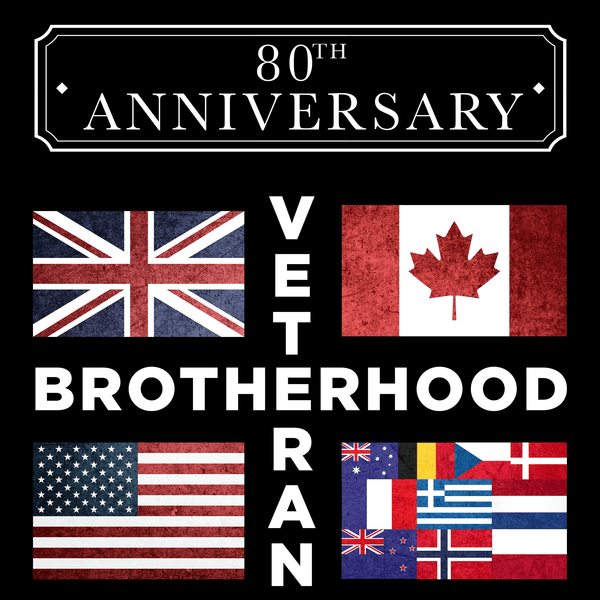 D Day Hoodie Brotherhood 80