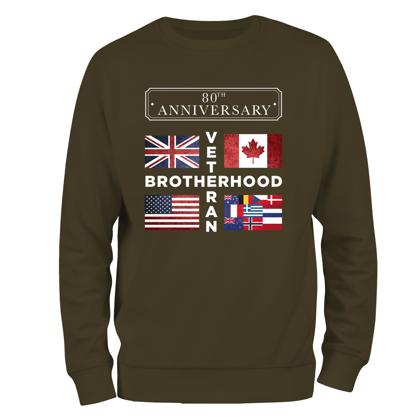 D Day Sweatshirt Brotherhood 80
